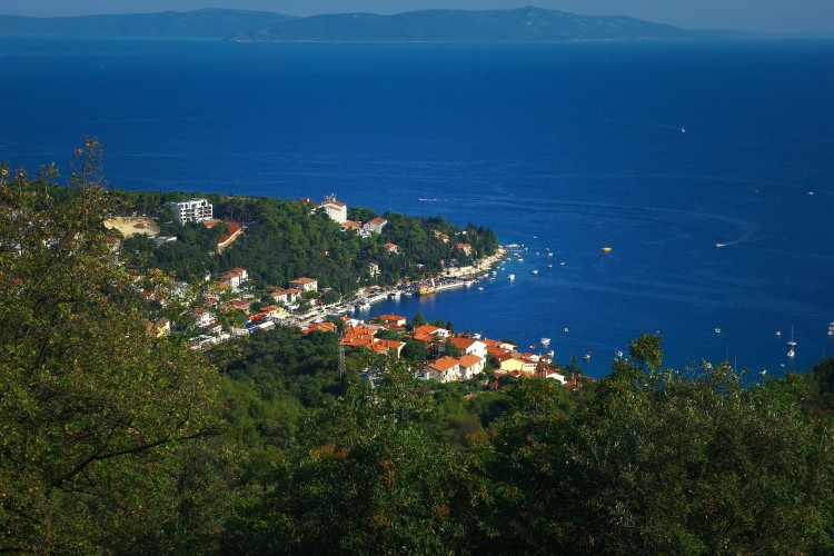 Rabac in Istrien, Kroatien